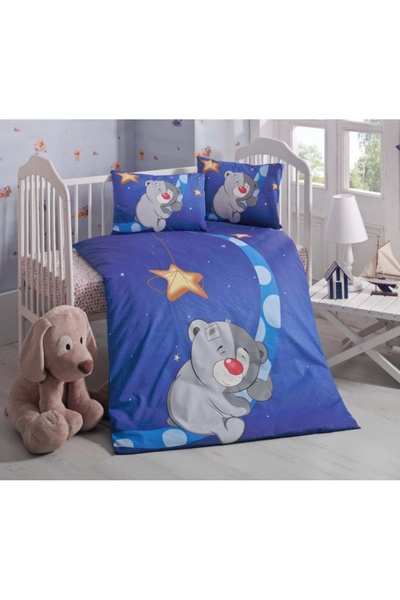Komfort Home طقم غطاء لحاف أطفال 100% قطن (VİCTORIA)