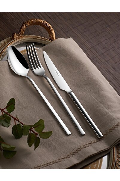 Noble Life Sky Parlak 89 Parça Çatal Kaşık Bıçak Seti