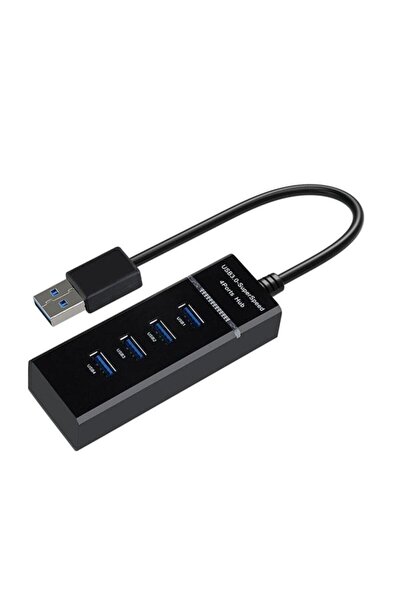 Ancheyn USB 3.0 Hub 4 منافذ مضاعف ومحول مضاعف - جهاز متعدد 4360