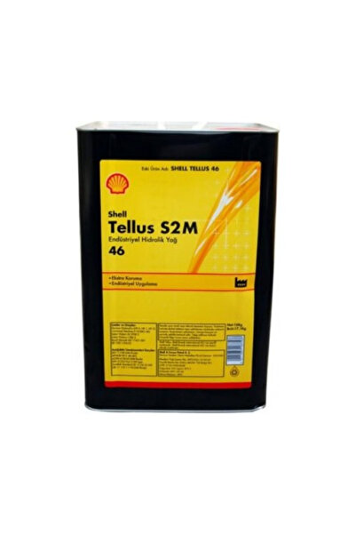 SHELL Tellus S2 M 46 Hidrolik 16 Lt (ÜRETİM 2023)