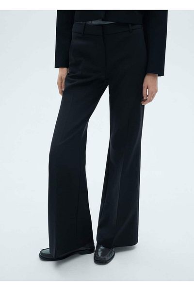 MANGO Woman Kleid mit elastischen Einsätzen