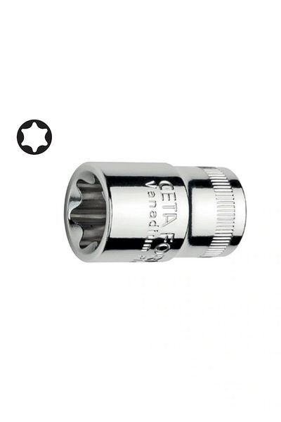 CETA FORM E4 3/8" External Torx SoCket WrenCh - C16-04 Model