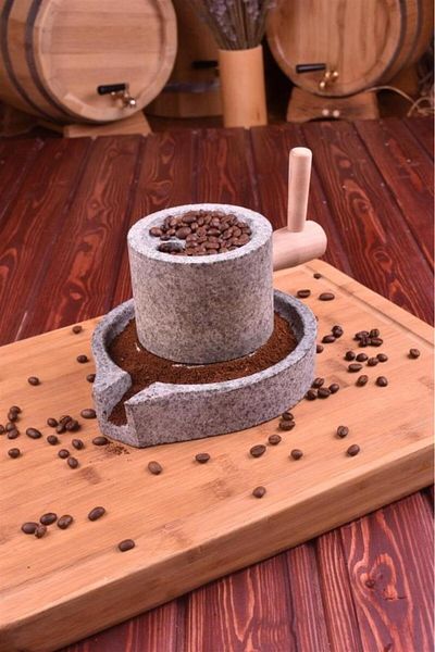 Taşev T1137 Mulino Stone Hand Mill (WHEAT, CORN ETC. MILL)