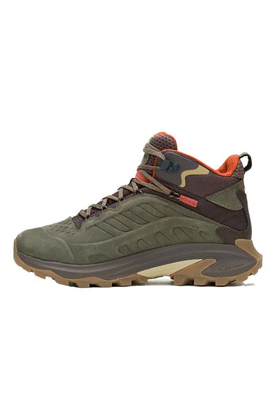 Merrell Ανδρικές πράσινες μπότες Moab Speed ​​2 Ltr Mid Wp