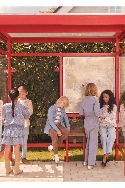 MANGO Kids Μπλούζα με μοτίβο λουλουδιών