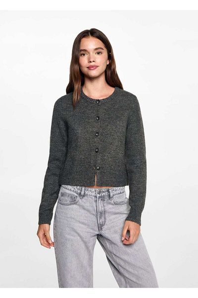 Mango Teen Buttoned Knitwear Cardigan