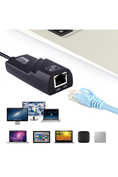 Ancheyn Usb 3.0 To Ethernet Internet Adsl Çevirici Laptop Pc Network 4939