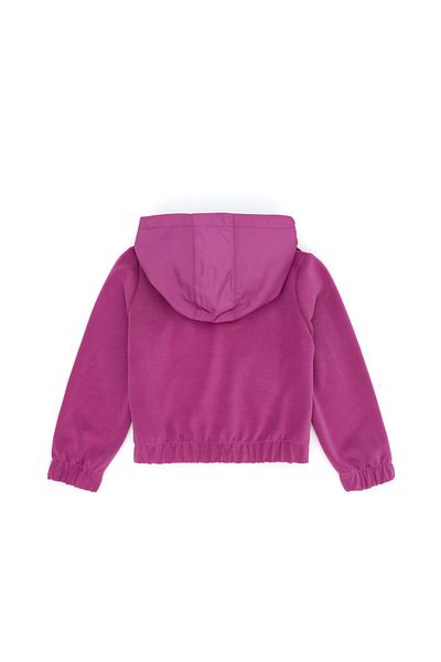 U.S. Polo Assn. Hanorac cu glugă violet pentru fete 50272413 -vr037