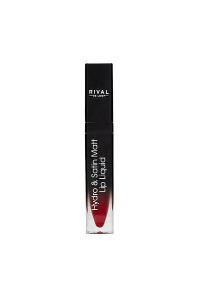 Rival De Loop ملمع شفاه هيدرو آند ساتان مات - رقم 04 - قطعة واحدة