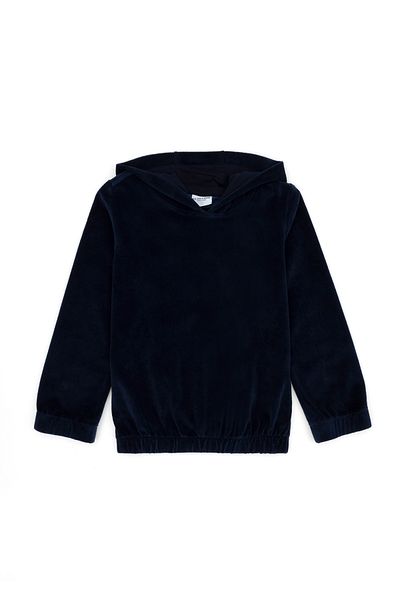 U.S. Polo Assn. Girl's Navy Blue Hooded Sweatshirt 50272420 -Vr033