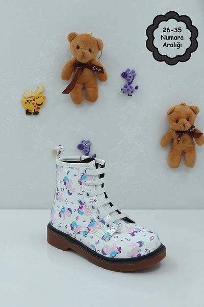 Moda Lime Unisex Children's Winter Boots - Warm, Lined, Chunky Non-Slip and Comfortable Sole