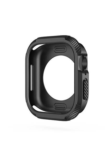 AktarMobile Apple Watch 10 46 mm uyumlu Kasa Koruyucu Silikon Armor Darbe Emi...