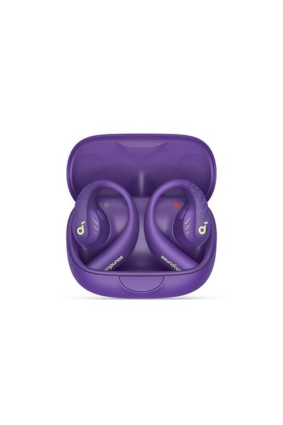 Anker Căști fără fir Aerofit Pro Open-Ear New Generation - Timp de redare 46 de ore - Violet