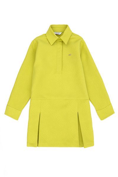U.S. Polo Assn. Girl's Pistachio Green Woven Dress 50272711 -Vr087