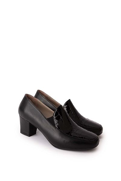 Gondol Short Heeled Genuine Leather Shoes - Vdt.61
