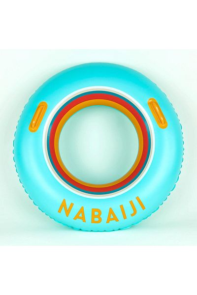 Decathlon نابايجي - حلقة سباحة قابلة للنفخ - 92 سم - مطبوعة