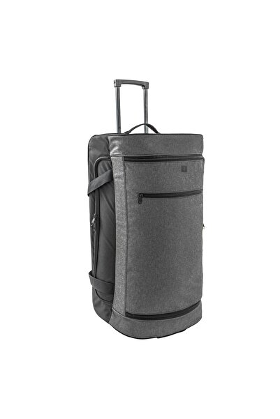 Decathlon Valiz - 70 L - Siyah/Gri - Essential