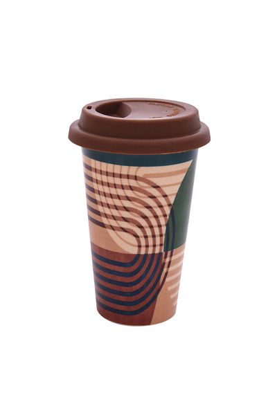 Lucky Art Arden Bone Latte Mug