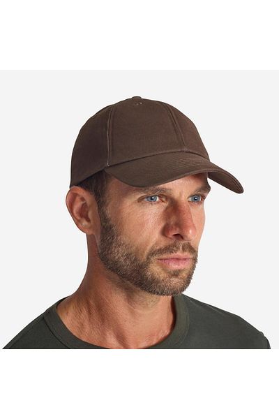 Decathlon Лов и наблюдение на природата - кафява шапка Steppe 100