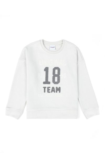 U.S. Polo Assn. Stone Colored Girl's Sweatshirt - 50272436 -Vr049