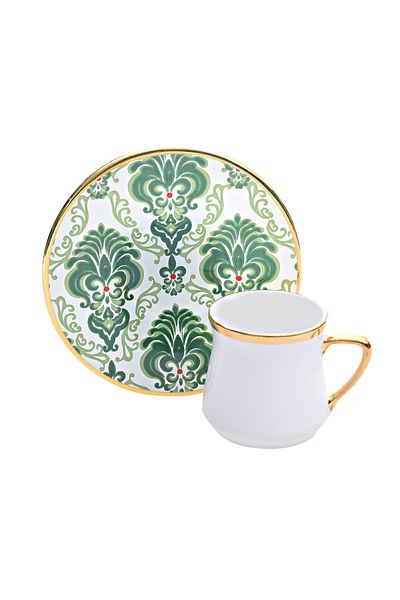 Glore 6-Piece Silk Turkish Coffee Cup
