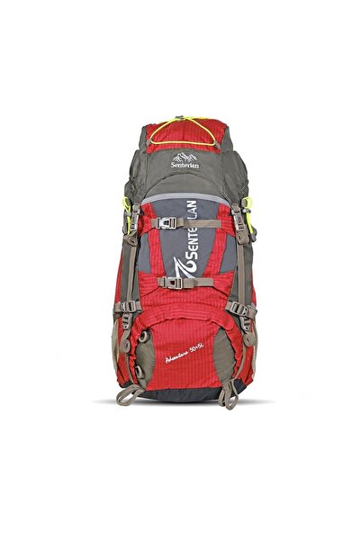 Senterlan SPIN BACKPACK 55 LİTRE TREKKİNG SIRT ÇANTASI KIRMIZI
