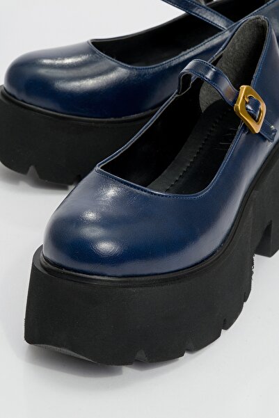 LuviShoes Ежедневни дамски обувки с дебела подметка Linley Laci Skin