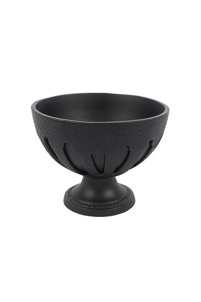 Mikasa Moor Black Matte Decorative Bowl 27X20Cm
