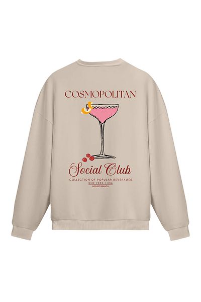 Mounte Bianca Unisex Cosmopolitan - Κανονικό φούτερ