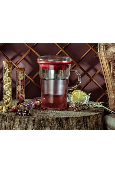 Madame Coco Bayonne Mug with Strainer