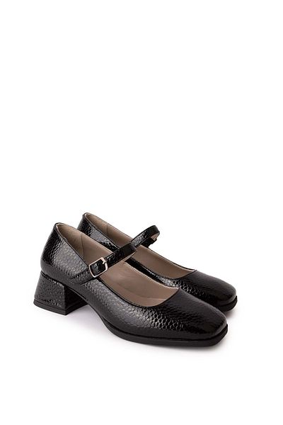 Gondol Tocuri scurte din piele naturală cu o singură curea Tocuri elegante vdt.141