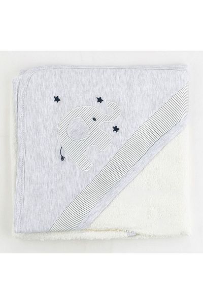 Sebi Elephant Baby Bath Towel 9884