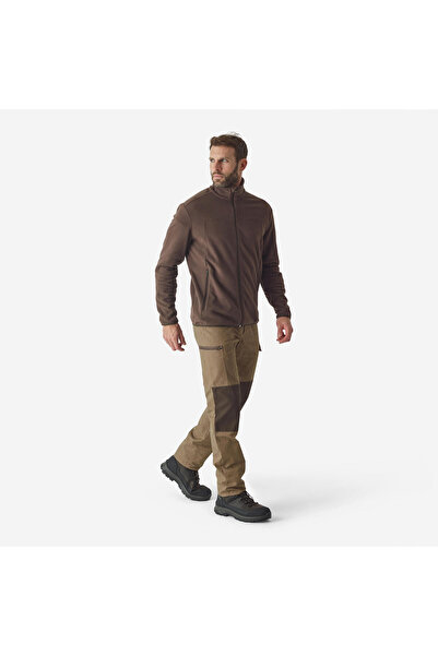 Decathlon Solognac Men's Cargo Hunter Pants - Brown - Hunting and Nature Observation - Steppe 300