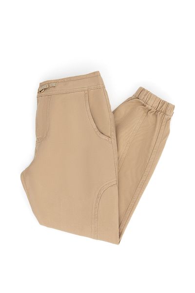 U.S. Polo Assn. Girl's Sand Canvas Pants 50272141 -Vr085