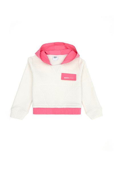 U.S. Polo Assn. Girl's Stone Hooded Sweatshirt 50272644 -Vr049