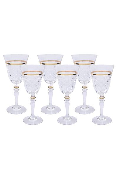 Canba Paris Boutique 6-Piece Standing Goblet Gold