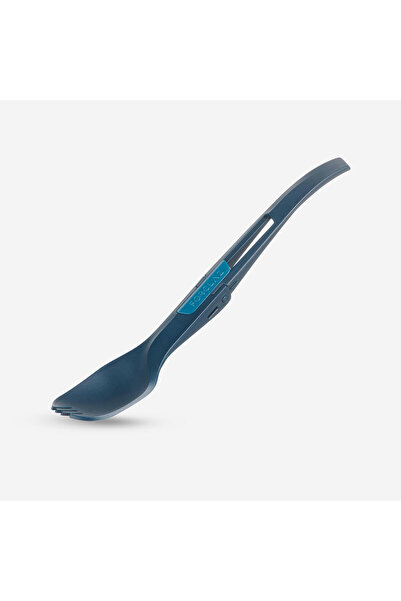 Decathlon Katlanır Plastik Çatal / Kaşık Takımı - Mavi - Mt500