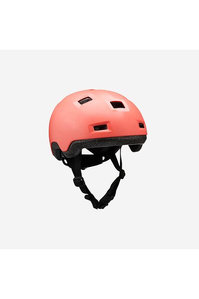 Decathlon Oxelo Kids Helmet - Roller Skate / Skateboard / Scooter - Coral Color - B100