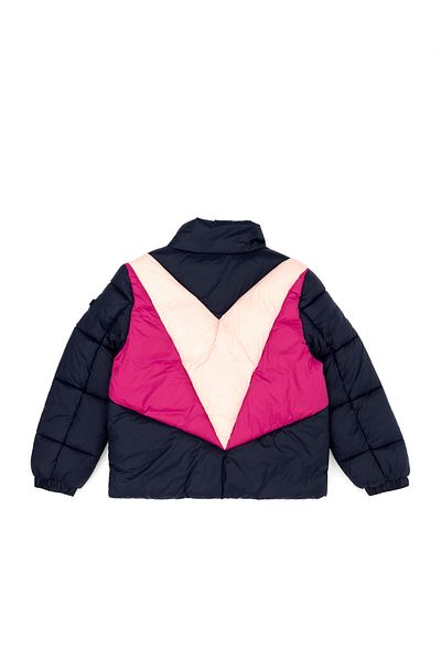 U.S. Polo Assn. Girl's Navy Blue Coat 50271547 -Vr033