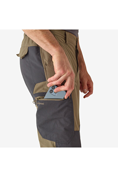 Decathlon Men's Cargo Hunting Pants - Brown - Hunting and Nature Observation - 520
