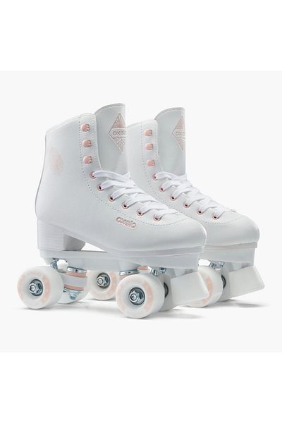 Decathlon Adult Four-Wheel
skates - White - Quad 100