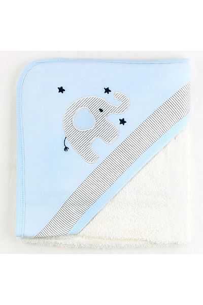 Sebi Elephant Baby Bath Towel 9884