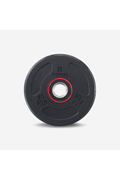 Decathlon Corength Kauçuk Ağırlık Plakası - 2,5 Kg - 28 Mm Sap