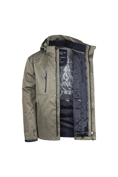 Evolite Khaki Color Prone 3in1 Men's Coat