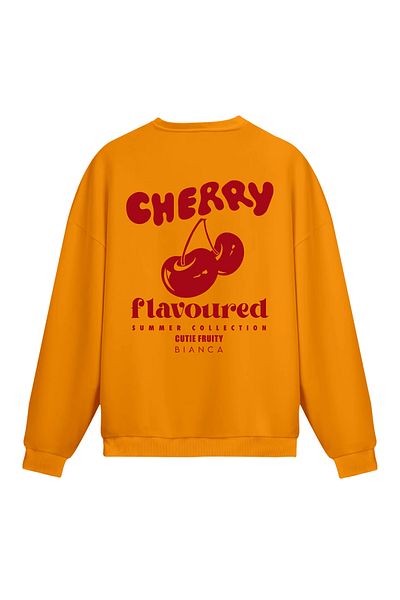Mounte Bianca Unisex Cherry - Regular Sweatshirt