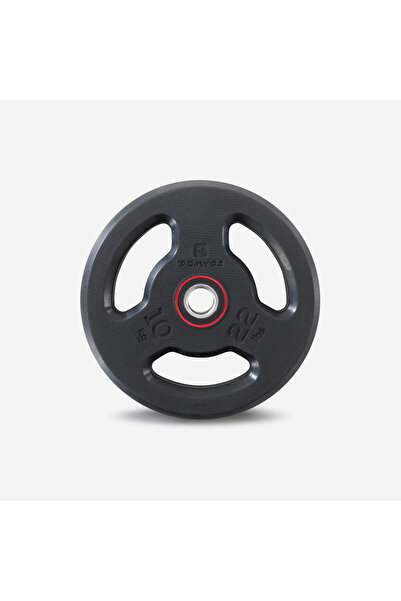 Decathlon Corength Kauçuk Ağırlık Plakası - 10 Kg - 28 Mm Sap