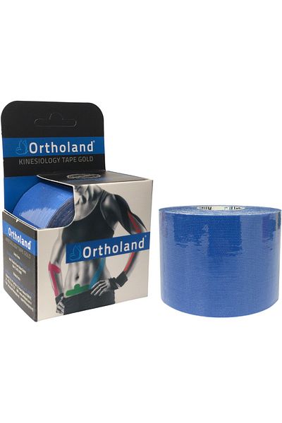 Ortholand Kinesio Tape, Dureri Musculare Sportive 5cm*5mt Albastru Inchis