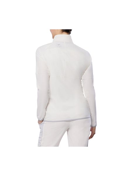 MIZUNO Charge Printed Jacket Γυναικείο Αδιάβροχο Λευκό