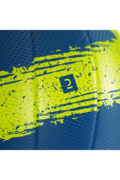 Decathlon Allsix Dış Mekan Voleybol Topu - Sarı / Koyu Mavi - VBO500