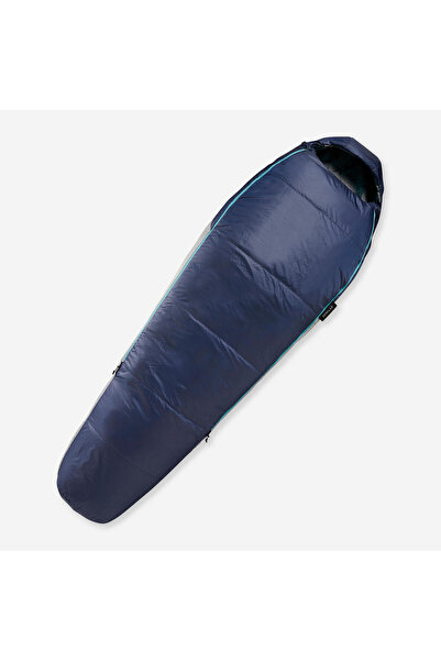 Decathlon Polyester Outdoor Trekking Sleeping Bag - Blue - Mt500 15 ° C Comfort